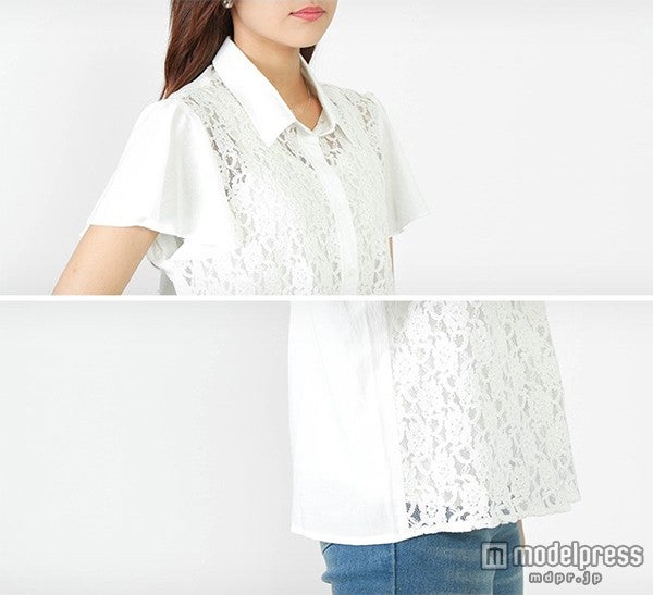 レースブラウス「salus」2,490円（税込）