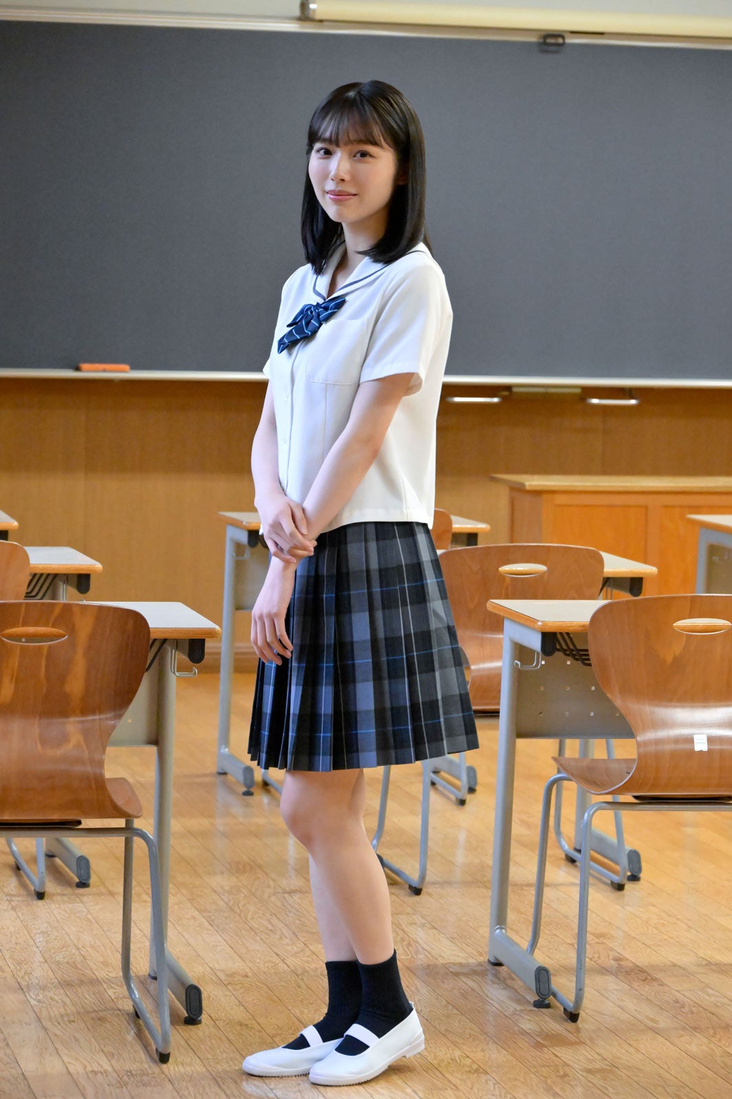 秋田汐梨（C）桃戸ハル・講談社／読売テレビ