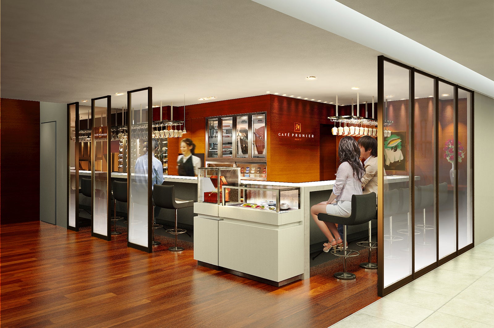 カフェ プルニエ／画像提供：CAVIAR HOUSE &amp; PRUNIER JAPAN