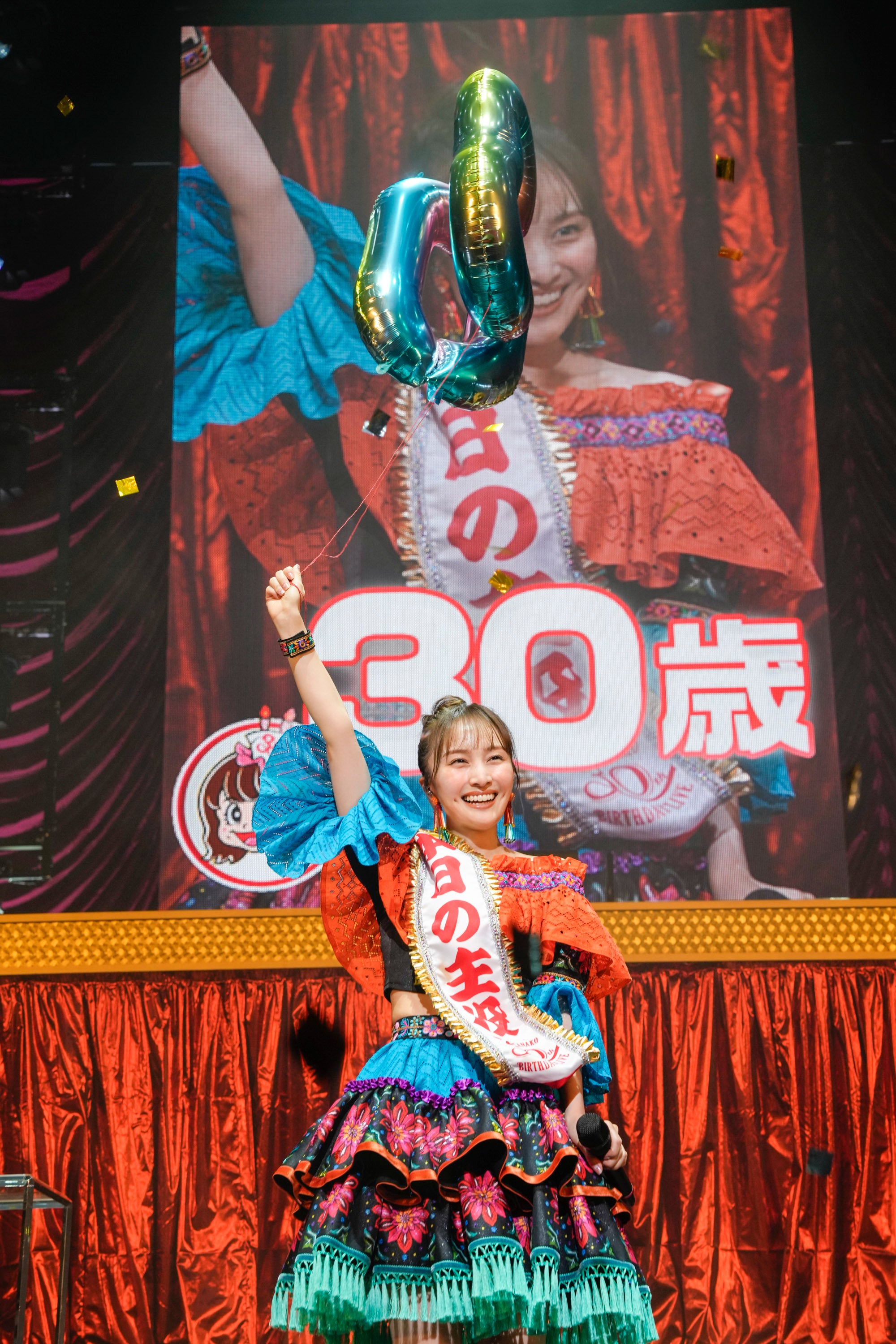 百田夏菜子「百田夏菜子 30th BIRTHDAY LIVE」（C）上飯坂一