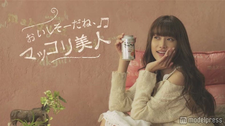 ヨンア／新CM「マッコリ美人」篇より