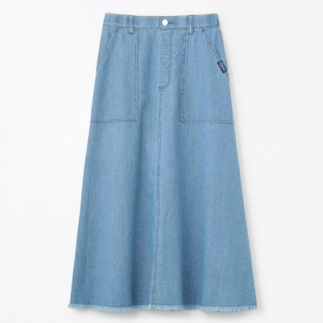 しまむら　高見えスカート　着心地ラク　スカート　LOGOS