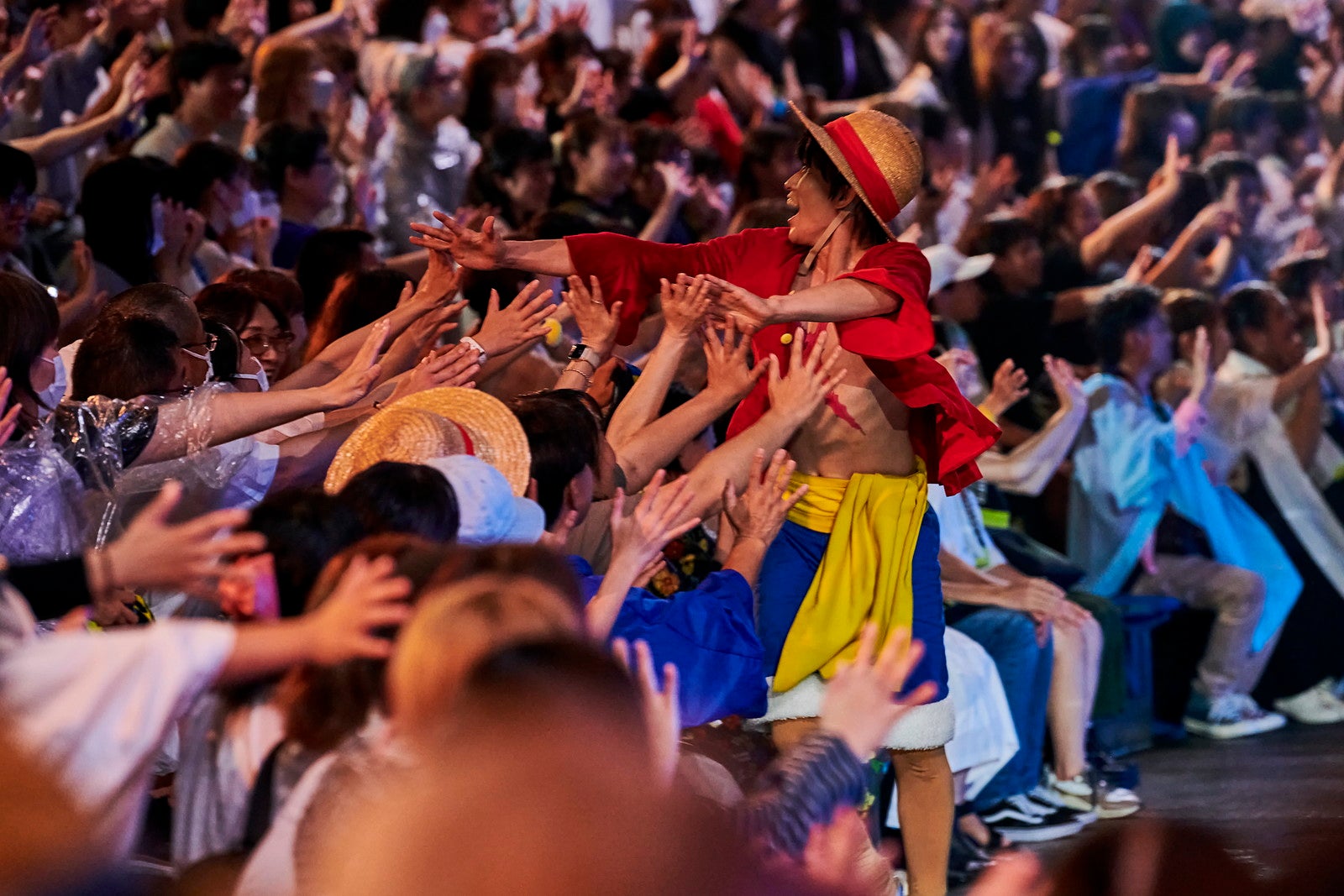 ワンピース・プレミアショー／画像提供：ユニバーサル・スタジオ・ジャパン