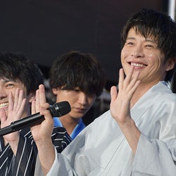 田中圭&林遣都『劇場版おっさんずラブ』お泊りロケは「平成最後の満月の夜」とニヤリ