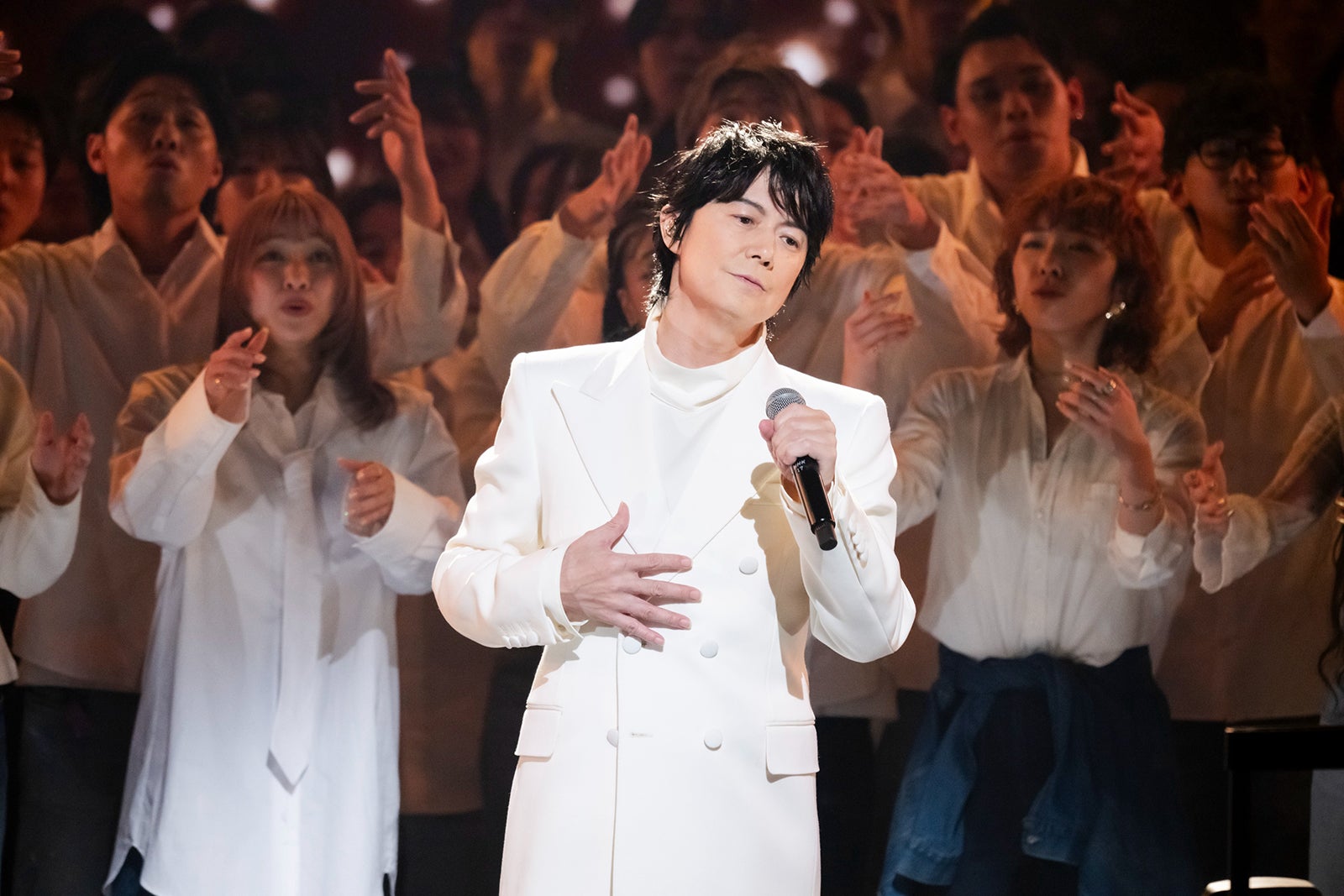 「第76回NHK紅白歌合戦」福山雅治（C）NHK