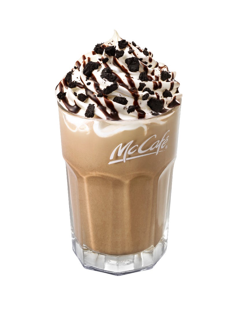 オレオアイスカフェモカ／画像提供：日本マクドナルド