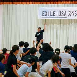 EXILE USAが開催したダンスレッスンの様子（画像提供：所属事務所）