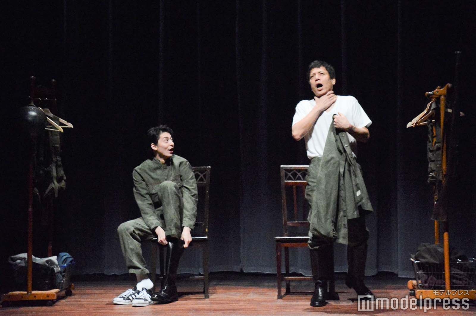 高杉真宙、勝村政信「ライフ・イン・ザ・シアター」フォトコールより （C）モデルプレス