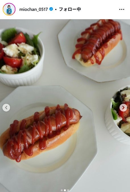 朝長美桜Instagramより