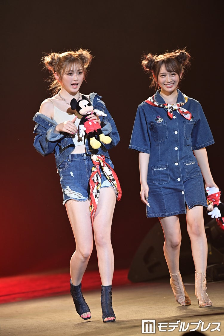 画像2 8 ゆうちゃみ もも Egg コンビがミッキー ミニーカップルコーデで魅了 超十代 Ultra Teens Fes 21 Premium モデルプレス