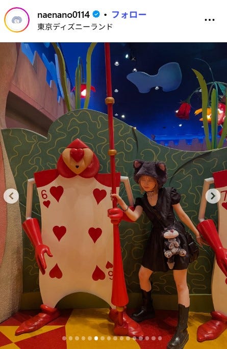 なえなのInstagramより