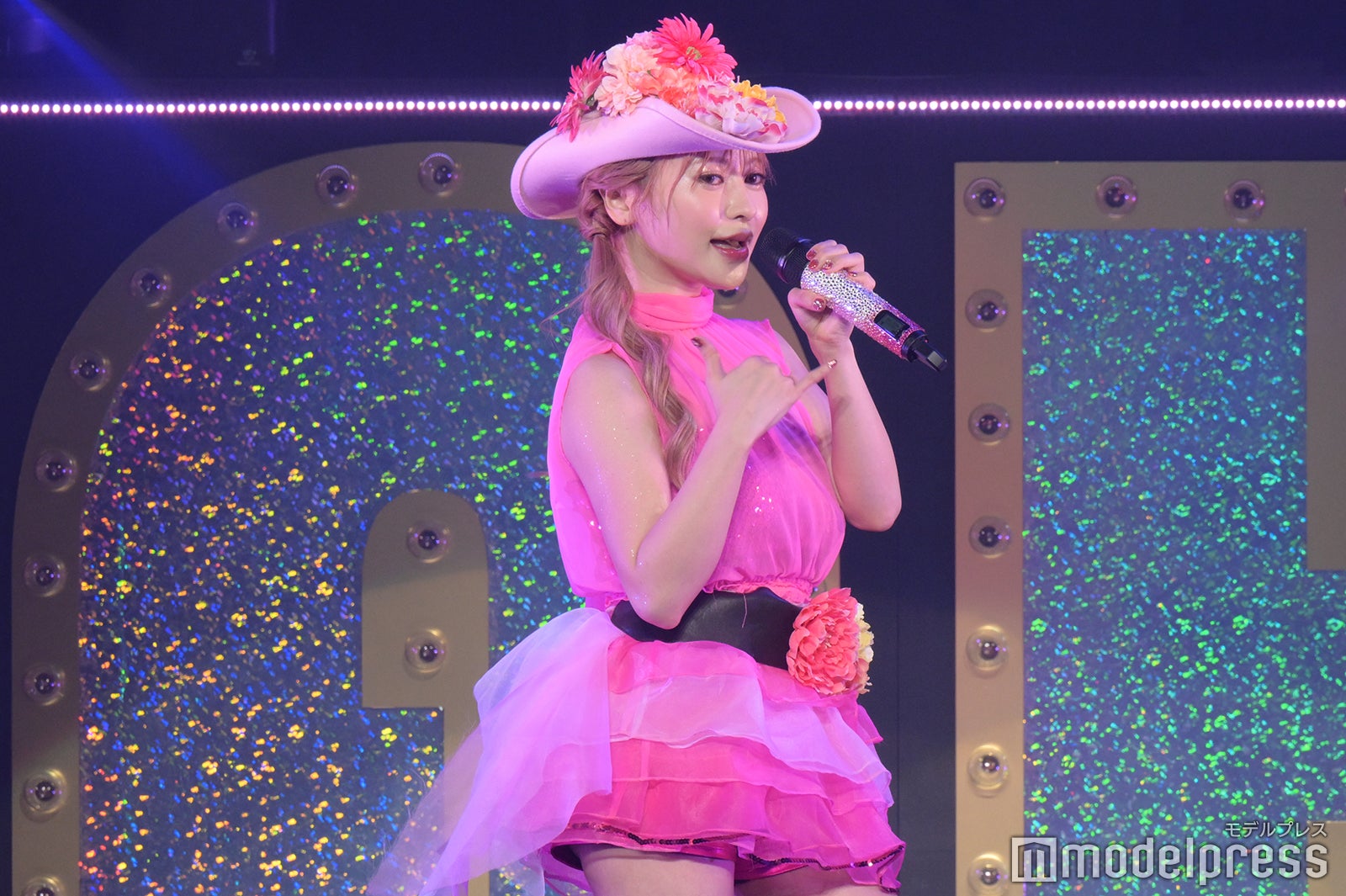 まりな／「ヘラヘラ三銃士 2ndコンサート 2022 夏 ～熱烈美々～」より（C）モデルプレス