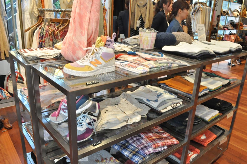 「アナザーエディション 原宿本店」店内風景