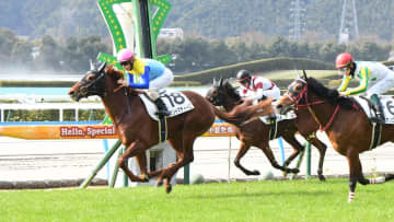 【新馬戦】ボンドマティーニ ねじ伏せた！初陣V 半姉は24年阪神JF覇者アルマヴェローチェ 北村友「想像以上に幼さを出していた」