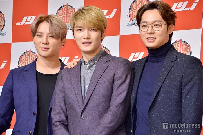JYJ(左から:ジュンス、ジェジュン、ユチョン)