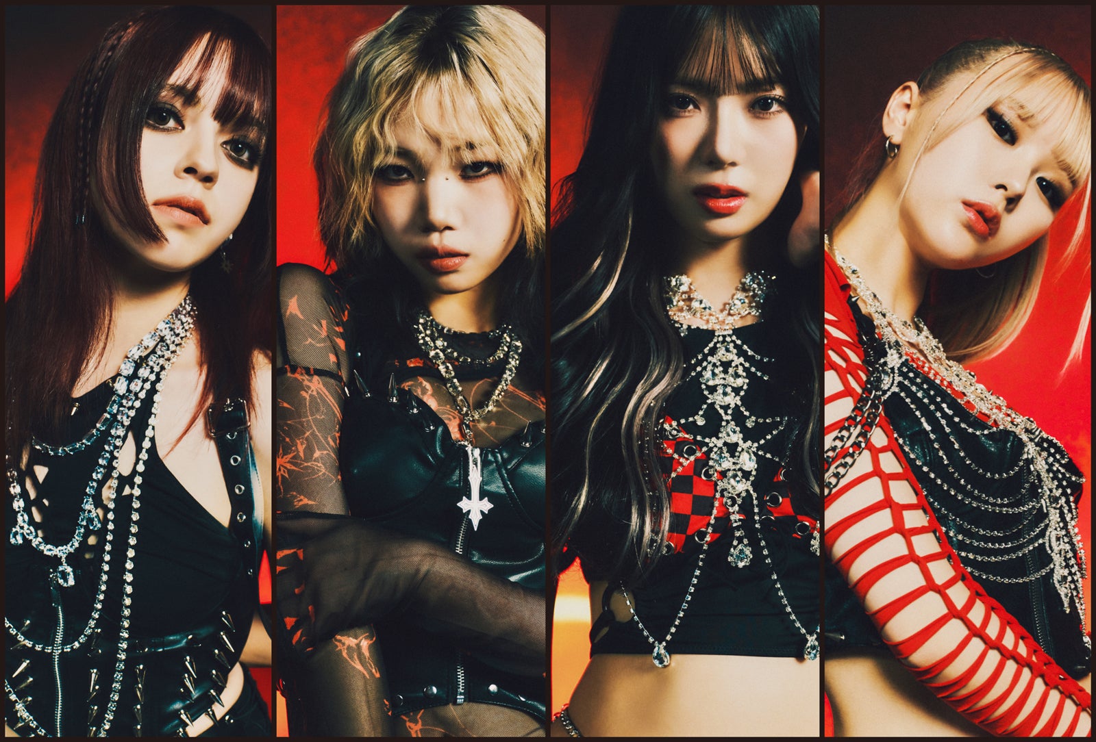 RARE、HONO、AYA、YUME（提供写真）