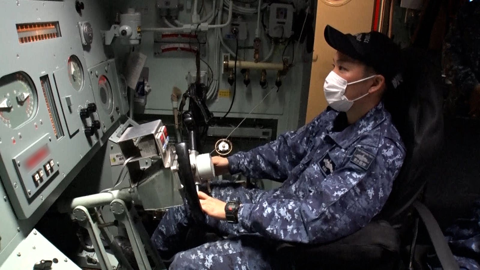 女性自衛官 （C）日本テレビ