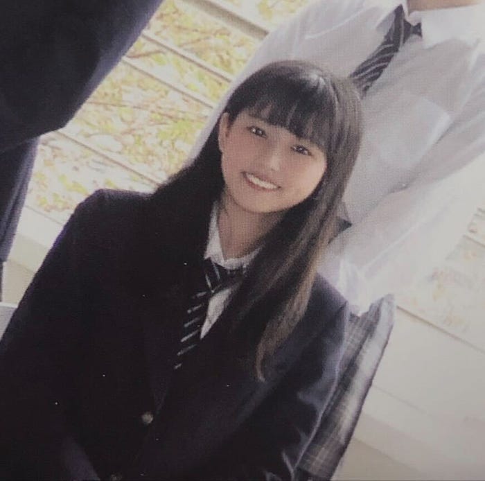 学生時代のみゆう(提供写真)