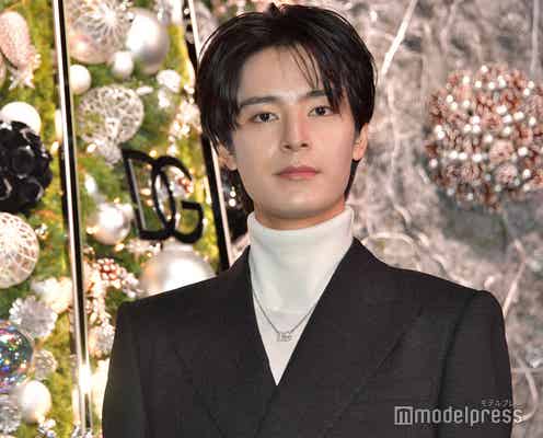 塩野瑛久、クリスマスは「家から出ない」予想外の回答で報道陣沸かす<ドルチェ&ガッバーナホリデー>