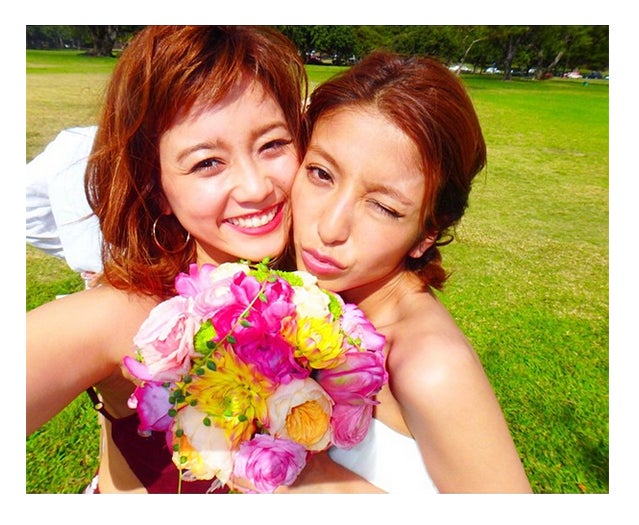 （左から）宮城舞、大石参月／宮城舞Instagramより