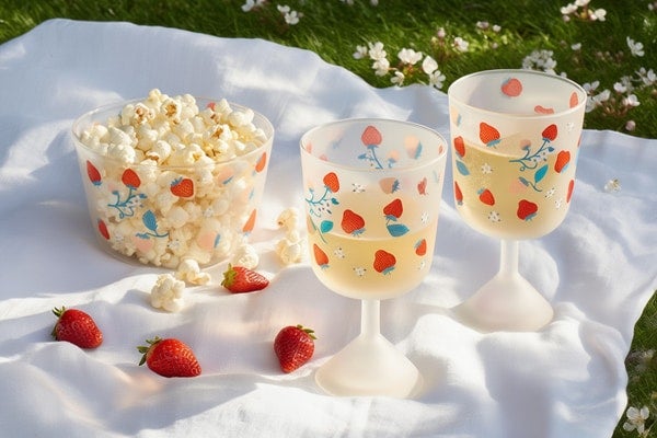 いちごモチーフがかわいい。フライングタイガー「ベリーシリーズ」の新着ピクニックアイテム