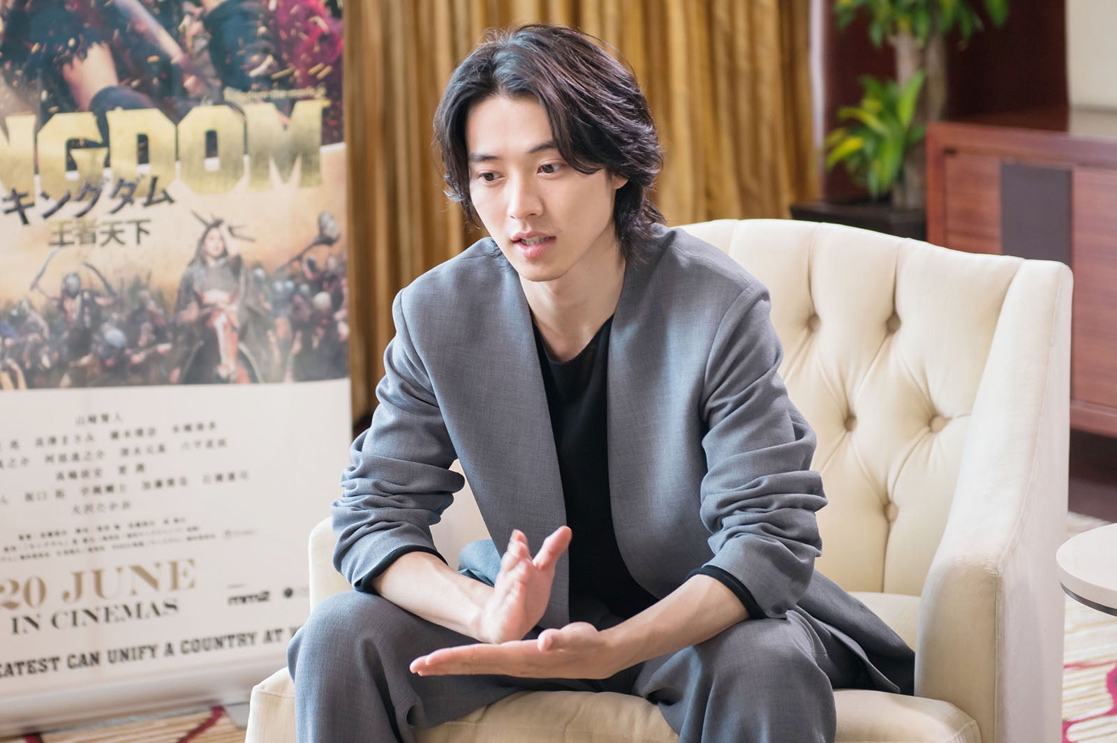 山崎賢人（C）原泰久／集英社（C）2019 映画「キングダム」製作委員会