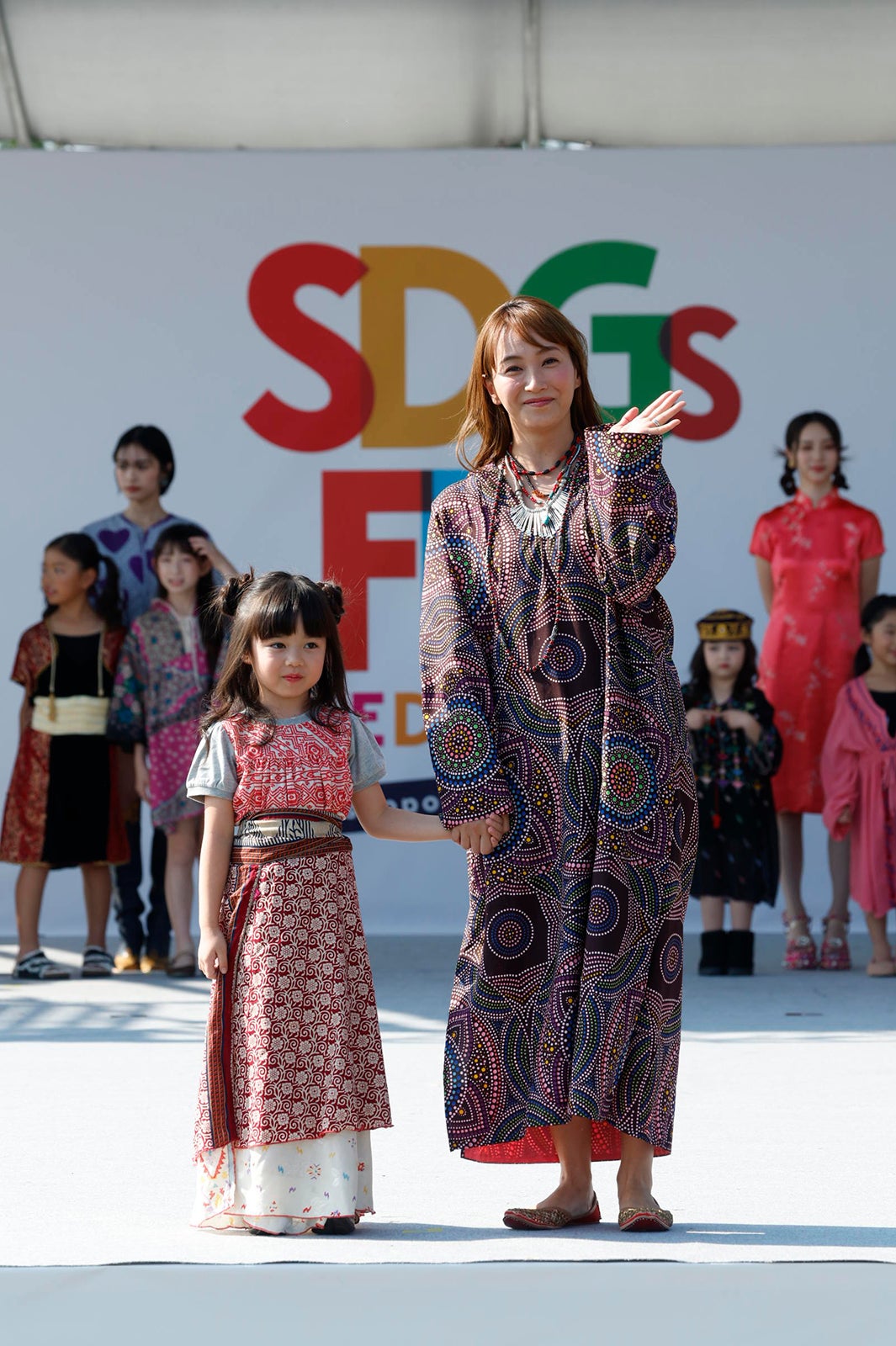 内野みれい、藤本美貴（C）SDGs FES in EDOGAWA 2023