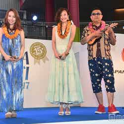 （左から）増田有華、西山茉希、ブラザー・トム（C）モデルプレス