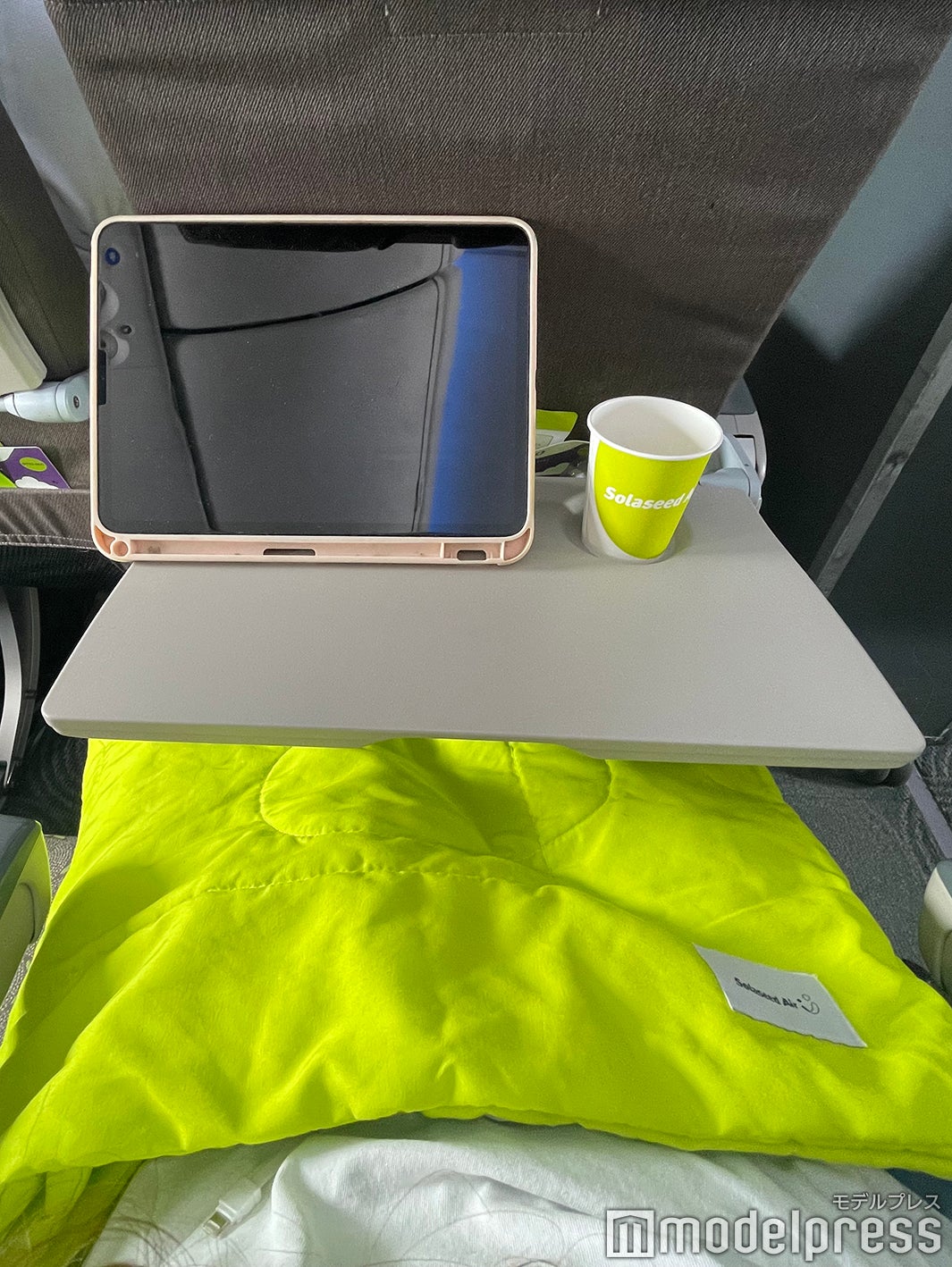 ふかふかのブランケット（C）モデルプレス