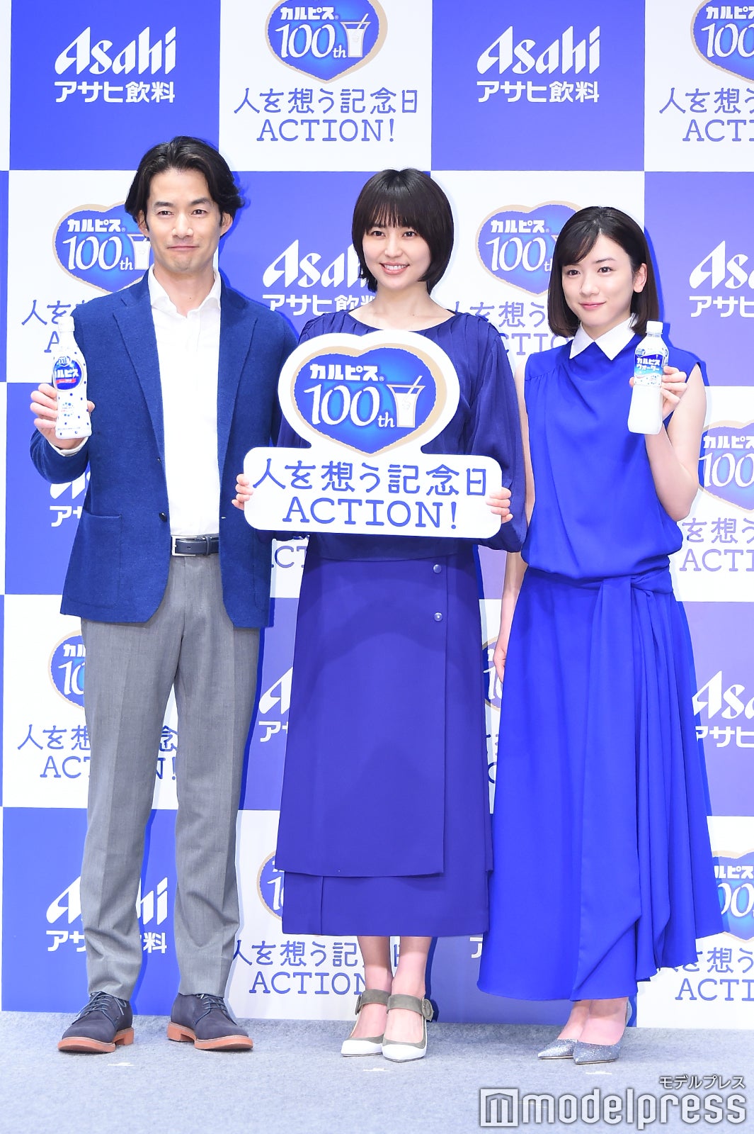 （左から）竹野内豊、長澤まさみ、永野芽郁（C）モデルプレス