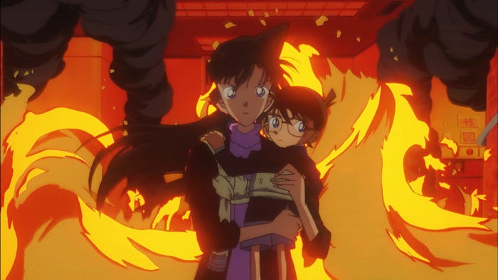 「名探偵コナン 天国へのカウントダウン」(C)2001 ⻘⼭剛昌/⼩学館・読売テレビ・ユニバーサル ミュージック・⼩学館プロダクション・東宝・TMS