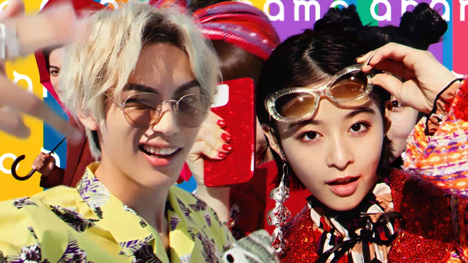 神尾楓珠、森七菜／新テレビCM「七変化」篇より