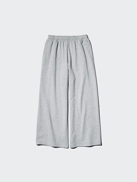 ユニクロ スウェットワイドパンツ ユニクロのスウェットワイドパンツ