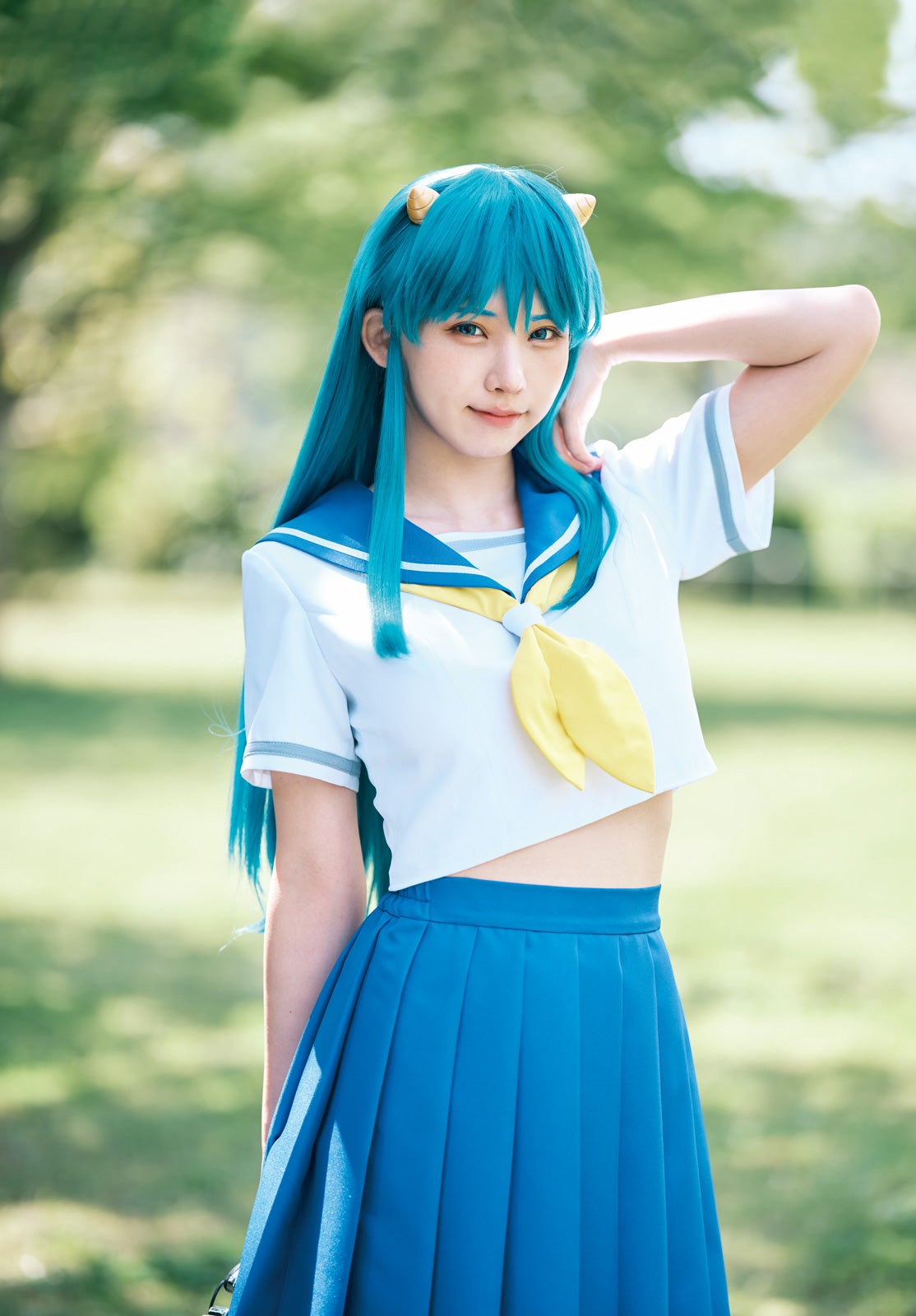 えなこ　写真集　セブンネット限定　コスプレ　ドラゴンボール　うる星やつら　生写真 えなこが完璧過ぎるラムちゃんに！ 高橋留美子作品との“コラボ