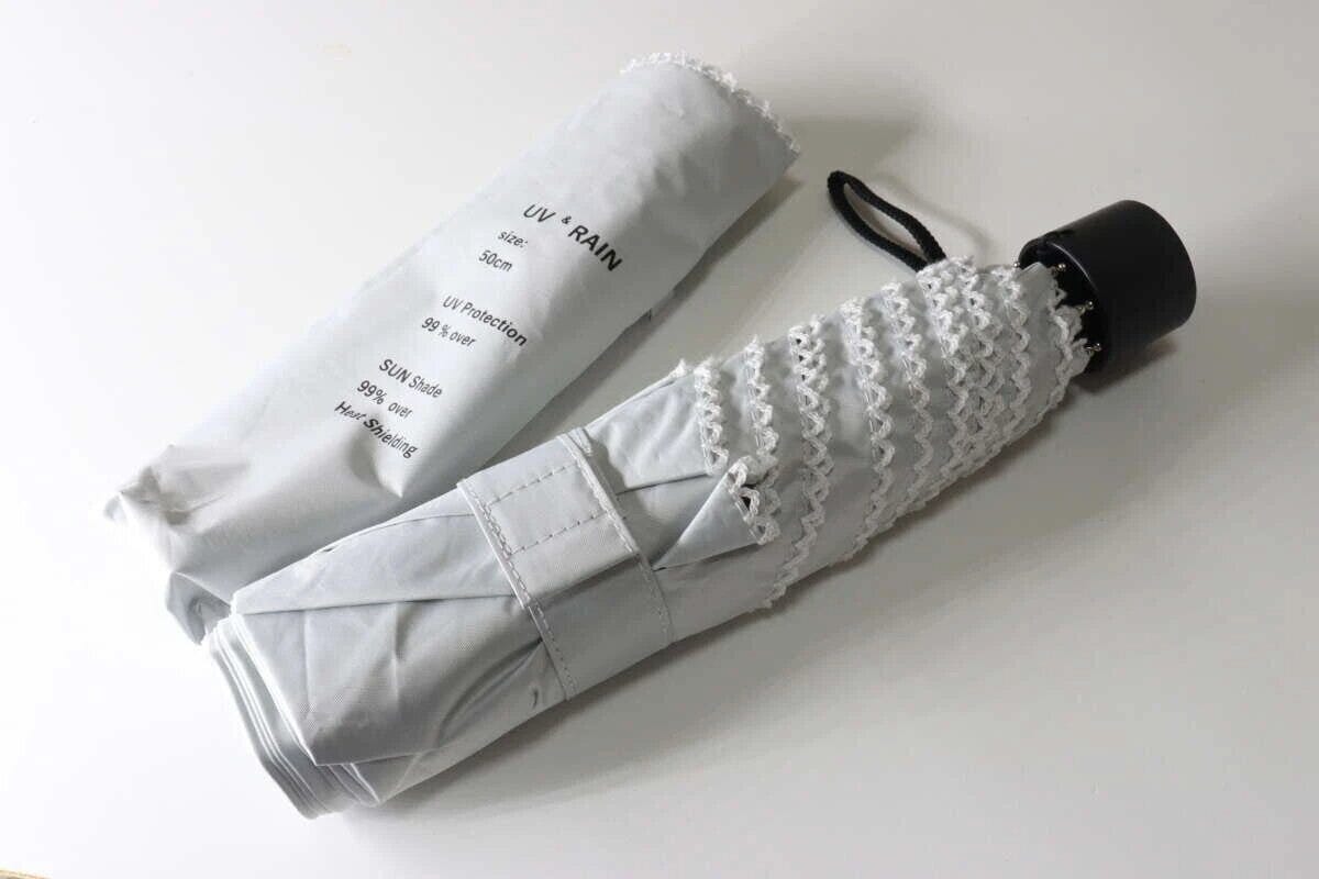 ダイソーの遮光折りたたみ傘（ピコレース）