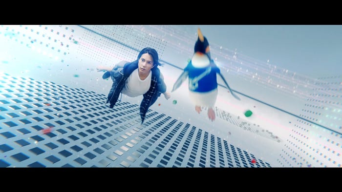 山下智久出演CMより (提供写真)