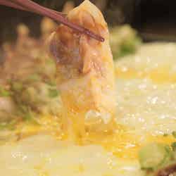 鉄板餃子フォンデュ/画像提供:WARASHIBE GYOZA