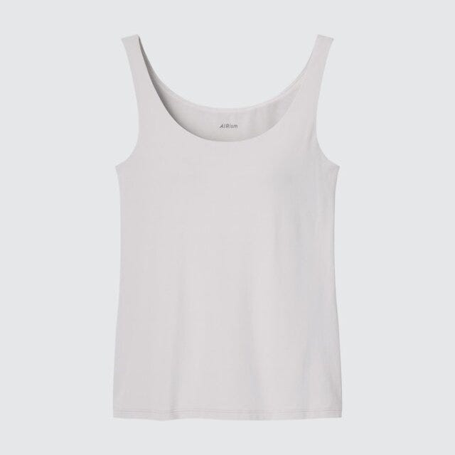 ユニクロ　夏トップス　ランキング　10位　エアリズムブラタンクトップ