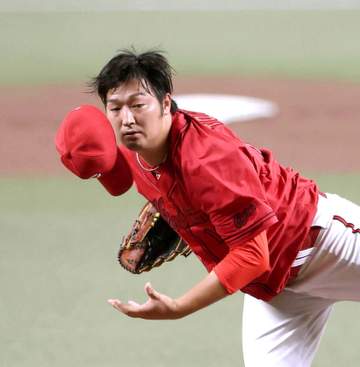 広島・床田 9月3年ぶり白星！要所ピシャリ8回1失点6勝目「ホッとしてます。今日打たれたらヤバいな、みたいな感じだったんで」