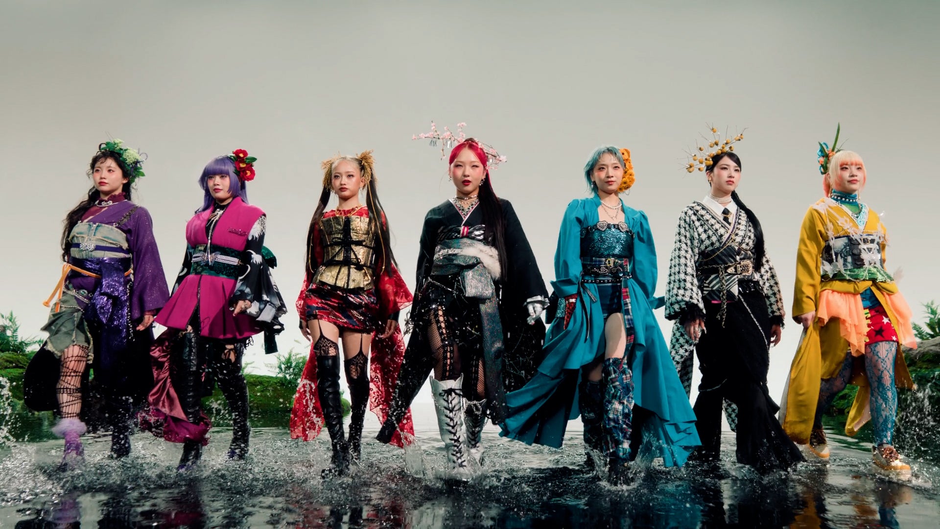 HANA「いち髪」新CMで和草をあしらい華やかな姿 新曲を初公開