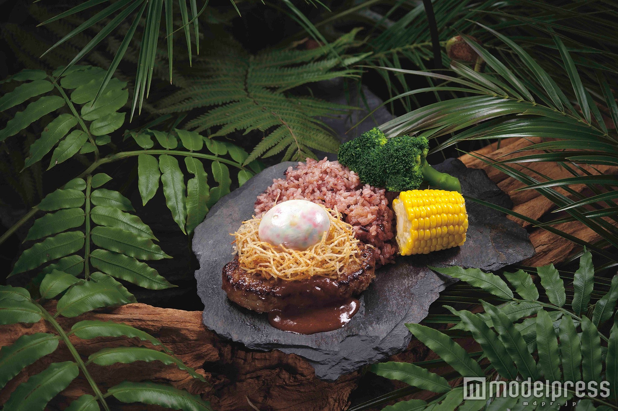 ティラノサウルスの巣・プレート／画像提供：ユニバーサル・スタジオ・ジャパン