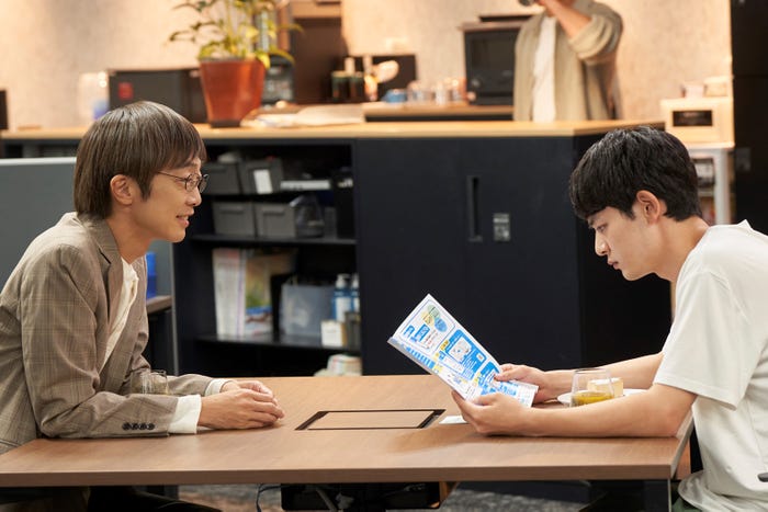 池田良、小林虎之介「ひだまりが聴こえる」第9話より(C)「ひだまりが聴こえる」製作委員会