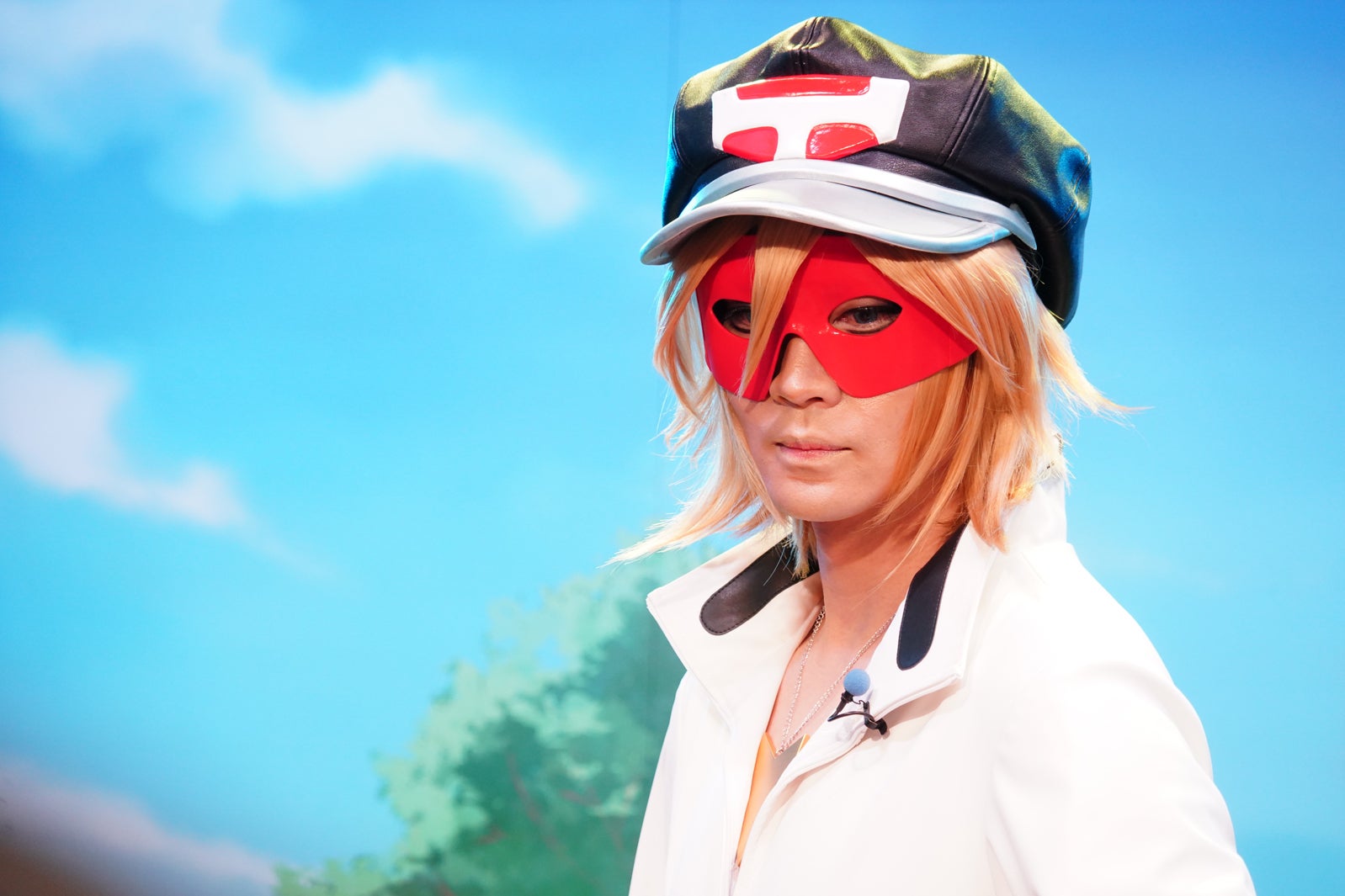 「ヤッターマン」のガンちゃんのコスプレをした有名人（C）日本テレビ