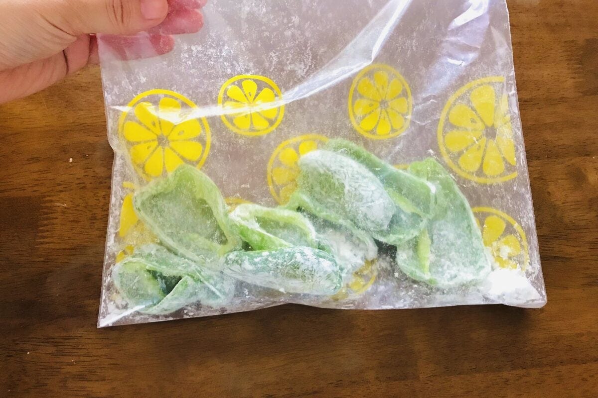 ピーマンの肉詰め