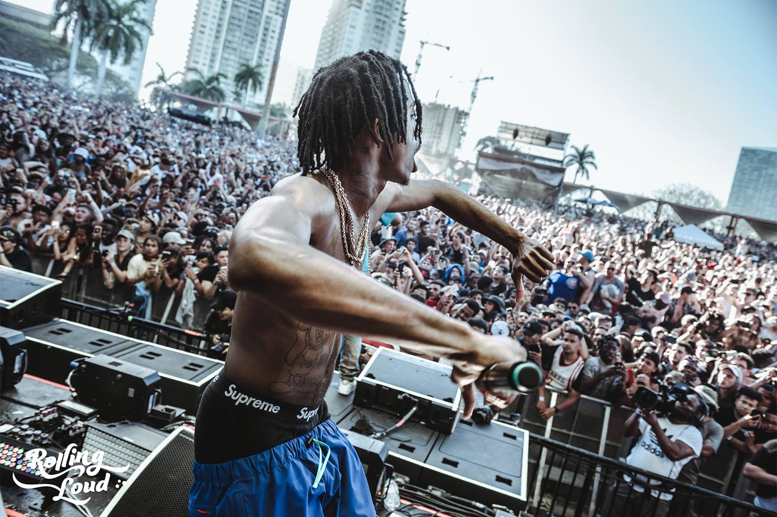 マイアミ開催の様子／画像提供：Rolling Loud Japan 2018