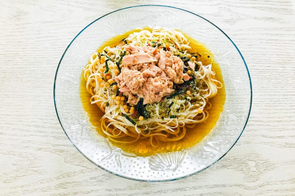 お茶漬けそうめん