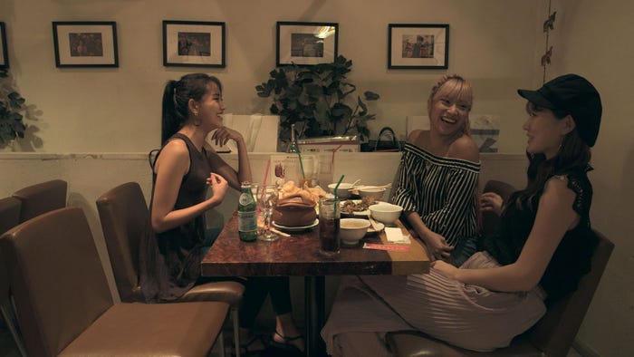 春花、花、愛華「TERRACE HOUSE TOKYO 2019-2020」21st WEEK(C)フジテレビ/イースト・エンタテインメント