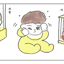 【後編:沖縄でワンオペ】鳥さん、ネズミさん、うさぎさん、と「娘」! #4コマ母道場