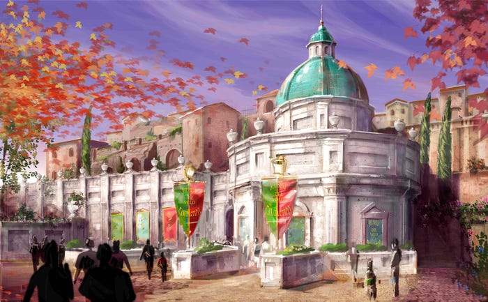 「ソアリン(仮称)」の外観/イメージ(C)Disney