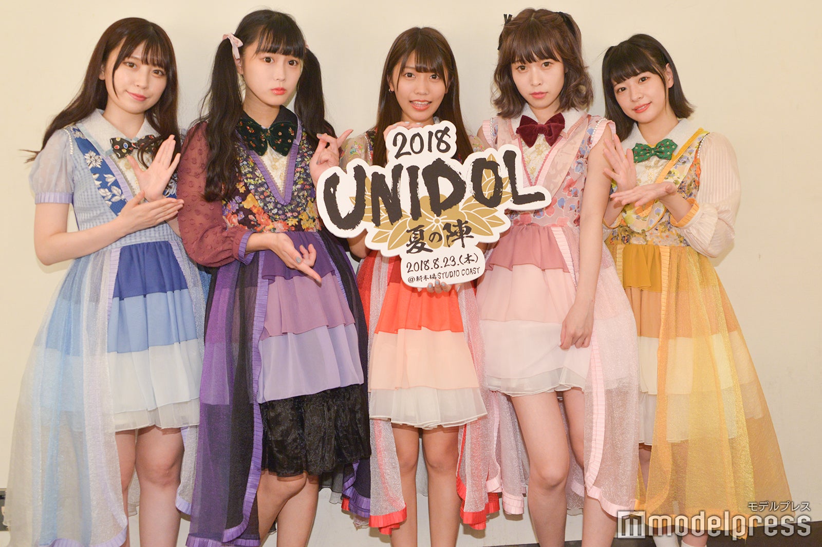 まねきケチャ（左から）宮内凛、中川美優、松下玲緒菜、藤川千愛、深瀬美桜 （C）モデルプレス